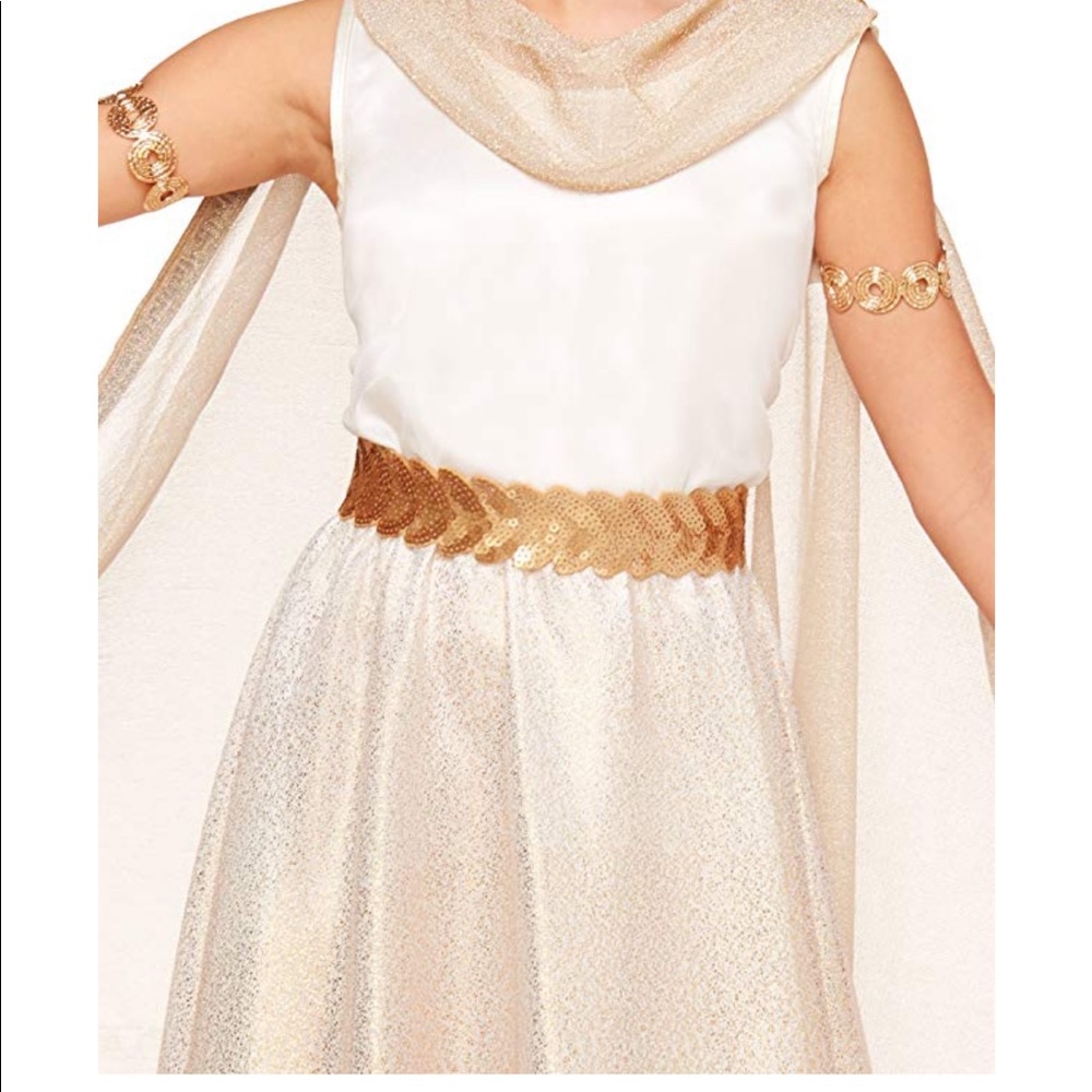 Golden Goddess kids Halloween costume
